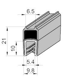 kantprofiel-75-08-3mm-kraal