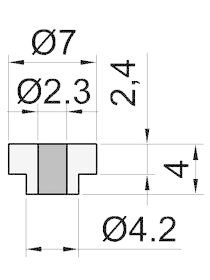 rubber-voetje-d=7-h=4